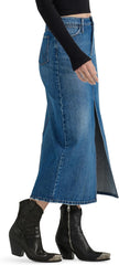 Wrangler Women's Denim Maxi Skirt