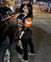 VOIKERDR Leather Jacket Women Zipper Moto Biker Short Leather Jacket Women Bomber Jacket Women Faux Leather Jacket