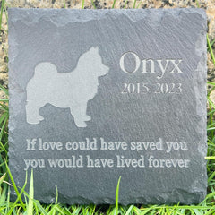 Pet Memorial Stone Gift Personalized - Garden Grave Marker - Pet Sympathy Headstone - Cat Memorial Gravestone - Personalized Cat Memorial Gifts - Pet Keepsake Gifts