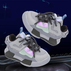 Baby Boy Girl Mesh Shoes Toddler Kids Lightweight Sneakers Non Slip Infant Slip On Softy Sole First Walking Shoes