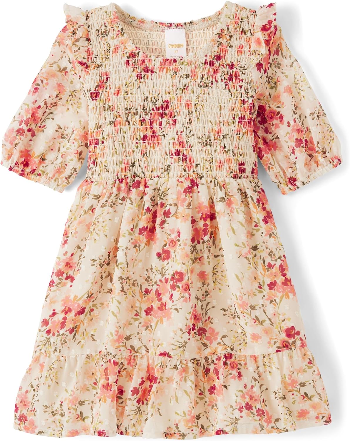 Gymboree Girls' and Toddler Short Sleeve Smocked Dresses