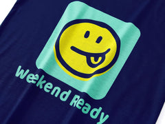 Tebbis Pajamas For Boys Fun Baseball Navy Blue Short Sleeves 2-Piece PJs Set Kid Comfy Sleepwear Size 6-18