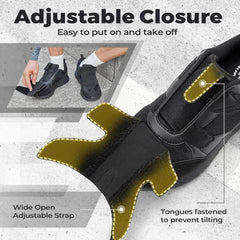 FitVille Diabetic Shoes for Men Extra Wide Slip-on Shoes for Swollen Feet Men Wide Walking Shoes with Arch Support for Foot Pain Relief- Rebound Core V10