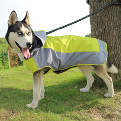 Dog Clothes, Pet Dogs Raincoats Hooded Cat Rainwears Puppy Rain Clothes Waterproof Pet Dogs Jackets Jumpsuit