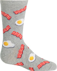 Hot Sox Kids' Fun Food & Drink Crew Socks-1 Pair Pack-Cool & Cute Casual Boys and Girls Gifts