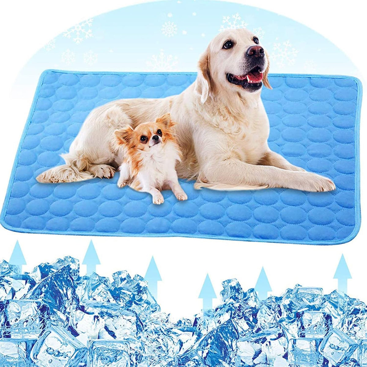 Dog Kennel, Mat for Dog Pet Soft Rectangle Washable Cushion Bed for Small Large Breed Dogs