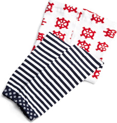 Jefferies Socks Girls 2-6X Sailor Girl Single Tight Pack Capri