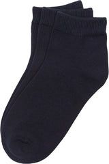 Trimfit Girls' 3-Pack Low Cut (Comfortoe) Socks