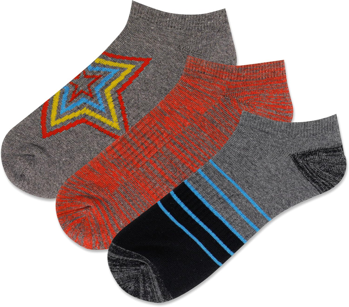 Hot Sox Men's Fun Conversation Starter Low Cut Socks-3 Pair Pack-Cool & Funny Gifts