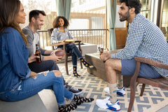 Hot Sox Men's Fun Conversation Starter Low Cut Socks-3 Pair Pack-Cool & Funny Gifts