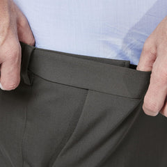 Haggar Men's Premium Comfort Classic Fit Flat Front Hidden Comfort Waistband Pant (Regular and Big & Tall Sizes)